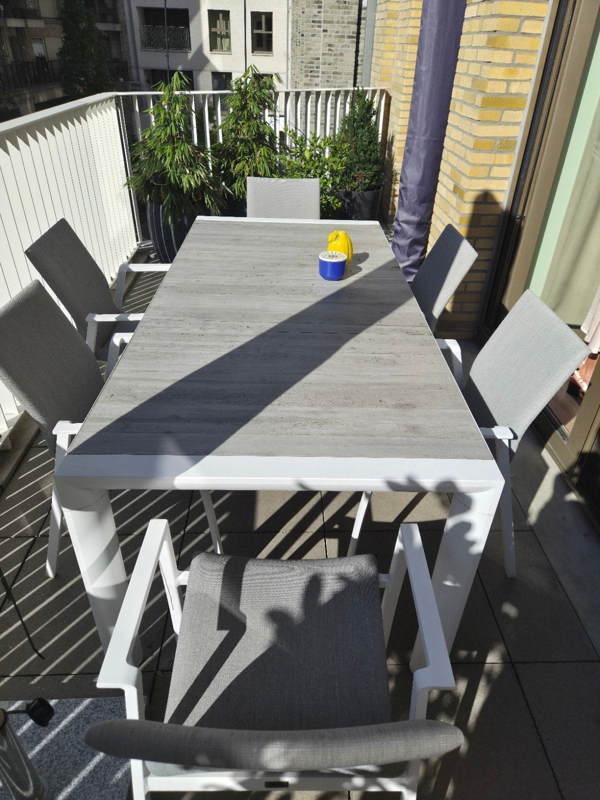 6 terrastoelen Bistrol, Tuin en Terras, Ophalen, Zo goed als nieuw, Stoel, Tuinset