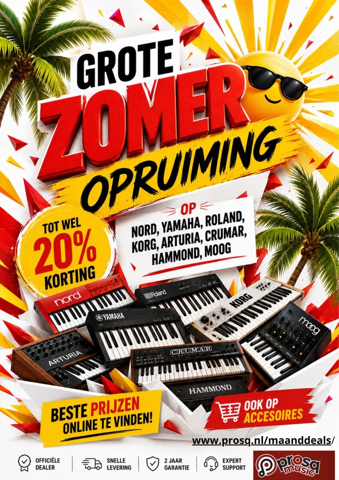 Grote Zomer Opruiming Synthesizers & Keyboards Check de Site, Muziek en Instrumenten, Ophalen of Verzenden, Korg