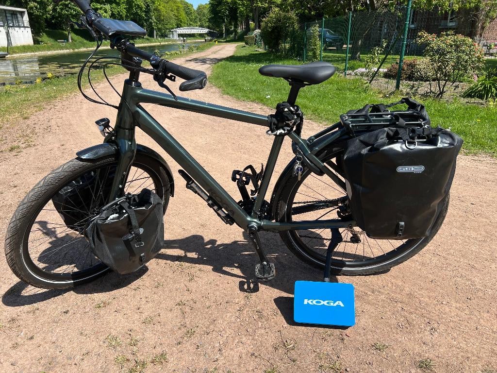 Koga Worldtraveller 2023, Zo goed als nieuw, Meer dan 20 versnellingen, Schijfrem, 53 tot 57 cm