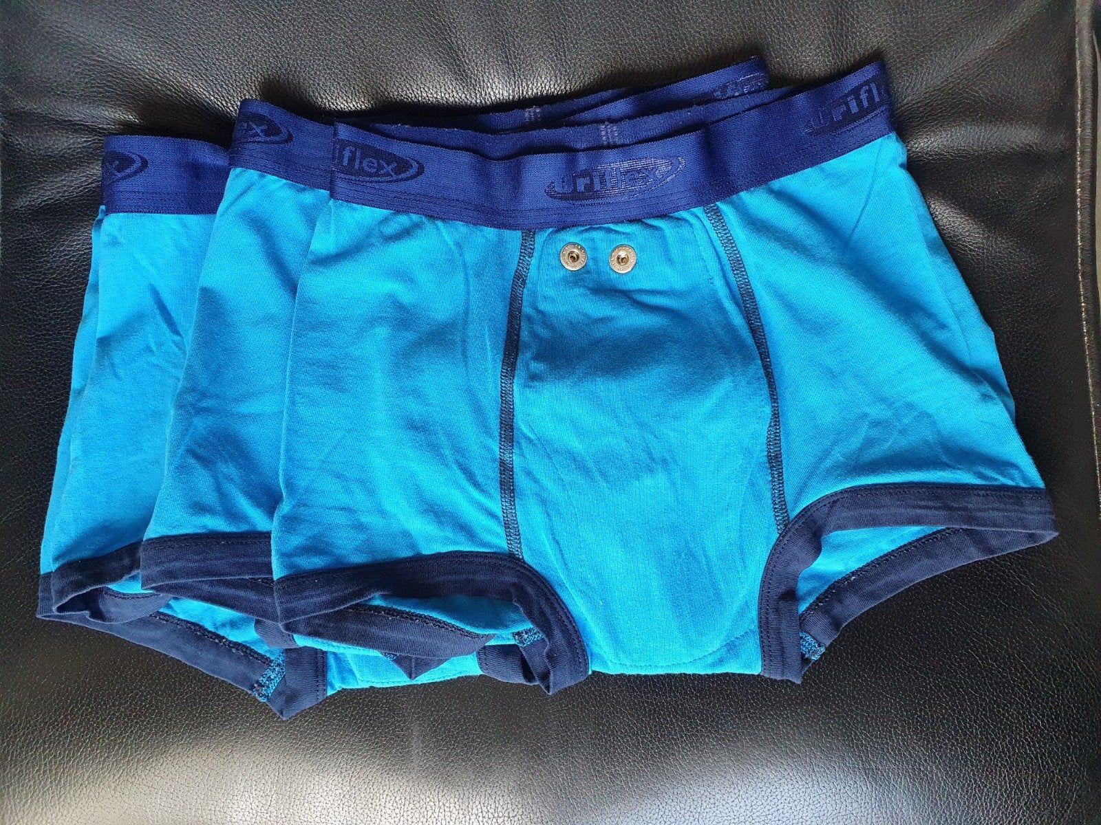 4 Uriflex sensorbroekjes voor plaswekker mutualiteit., Vêtements | Hommes, Enlèvement ou Envoi, Bleu, Uriflex, Slip