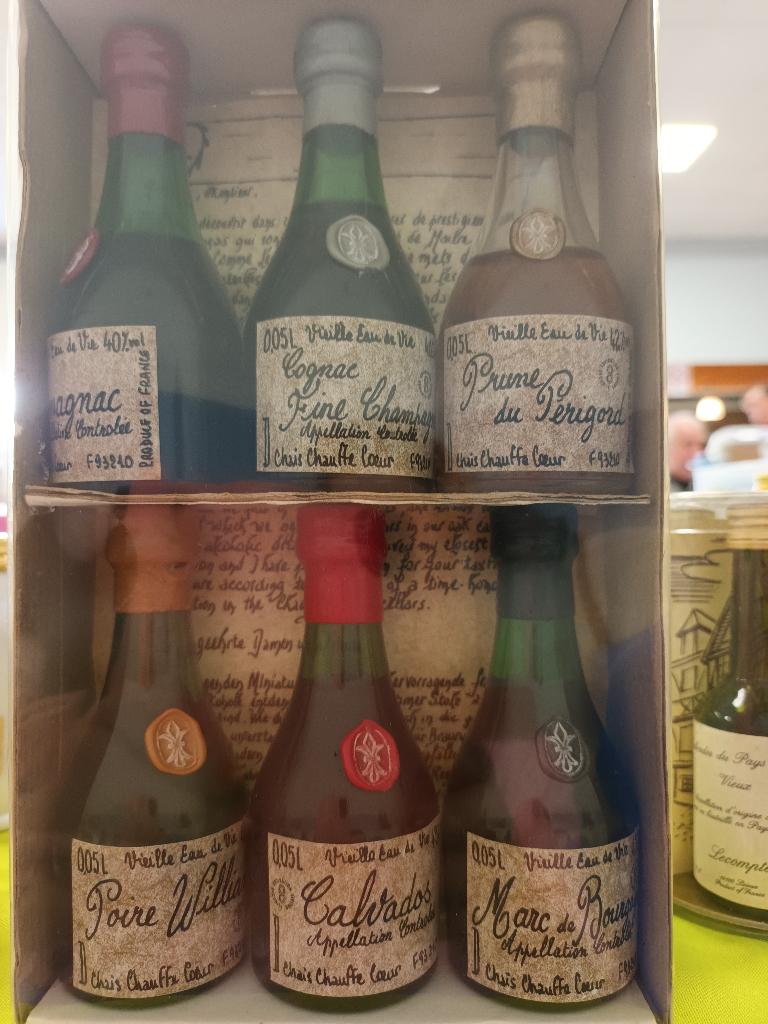 Mignonnettes d'alcools, certains de collection, Enlèvement