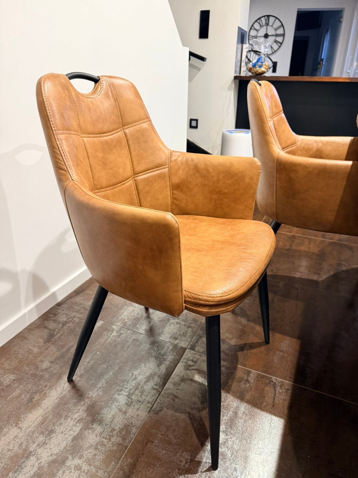 6chaises, Autres couleurs, Enlèvement, Cuir, Cinq, Six Chaises ou plus