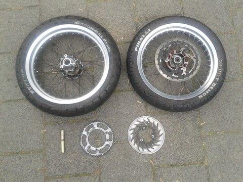 wielen derbi senda gezocht!!!, Fietsen en Brommers, Ophalen, Gebruikt, Overige typen, Derbi