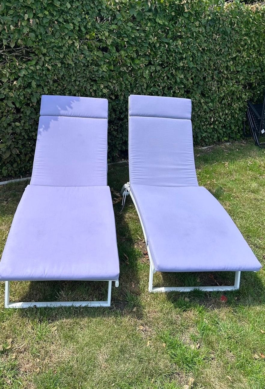 Chaises longues Vinci, Enlèvement, Utilisé, Aluminium, Réglable