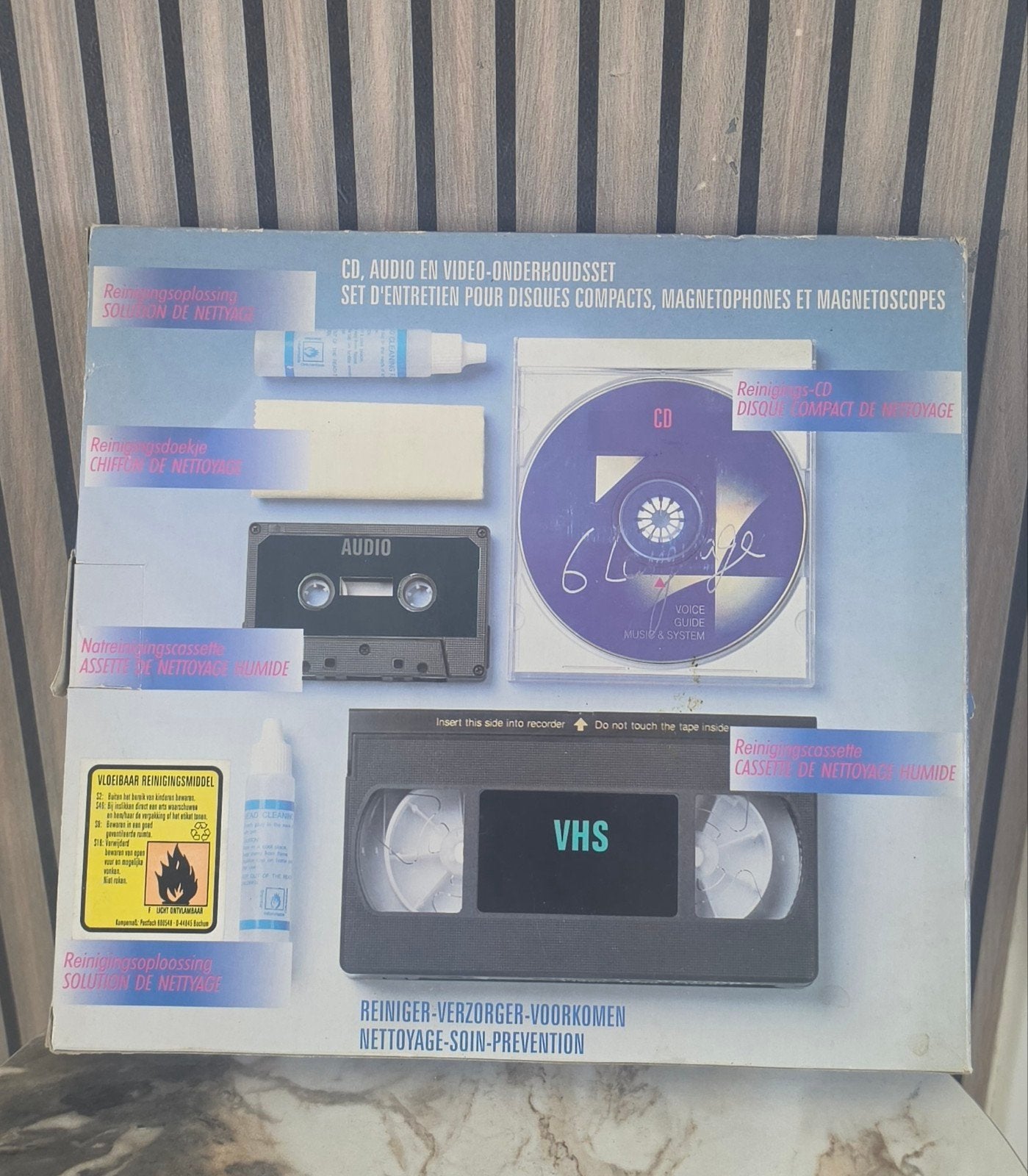 CD en Kasete reiniging, Cd's en Dvd's, Ophalen
