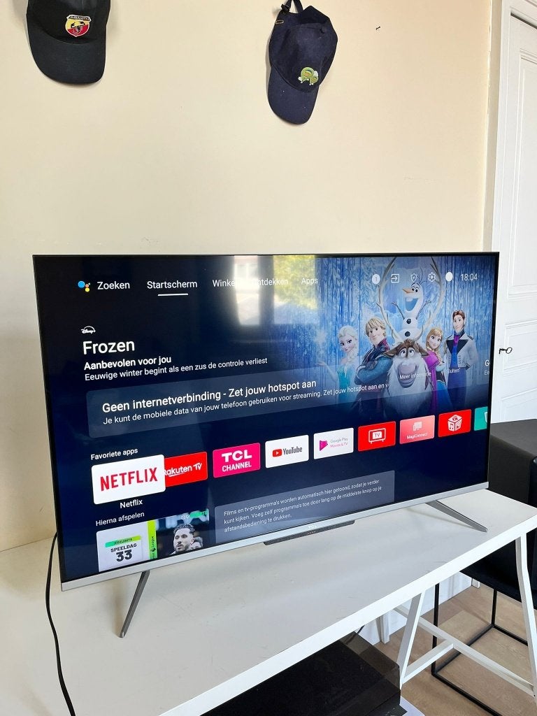 TCL 43P718 – €200 (smart TV), TV, Hi-fi & Vidéo, Télévisions, Autres marques, LED, Enlèvement, Utilisé