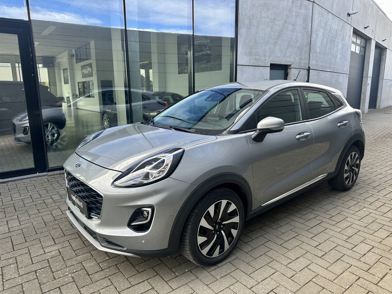 Ford Puma 1.0 Mild Hybrid TITANIUM aut., Puma, Zwart, 0 kg, Emergency brake assist