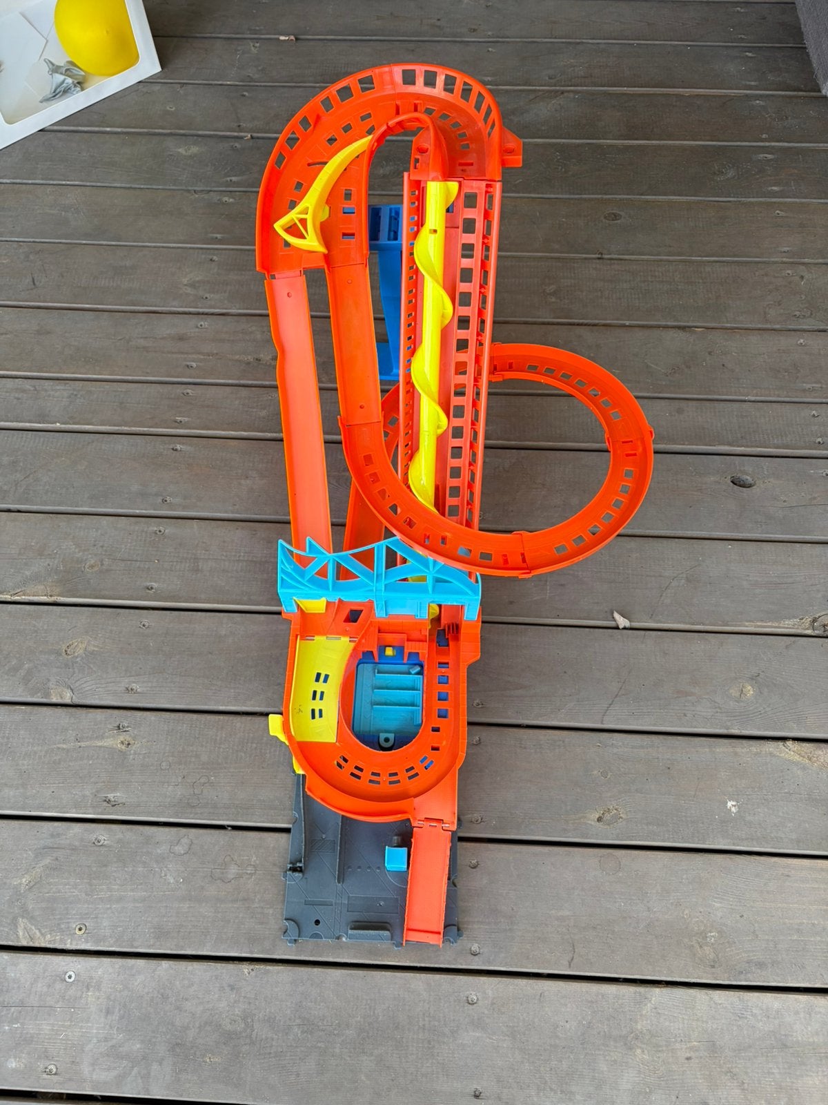 Circuit Hotwheels, Kinderen en Baby's, Speelgoed | Racebanen, Ophalen, Zo goed als nieuw, Elektrisch, Racebaan