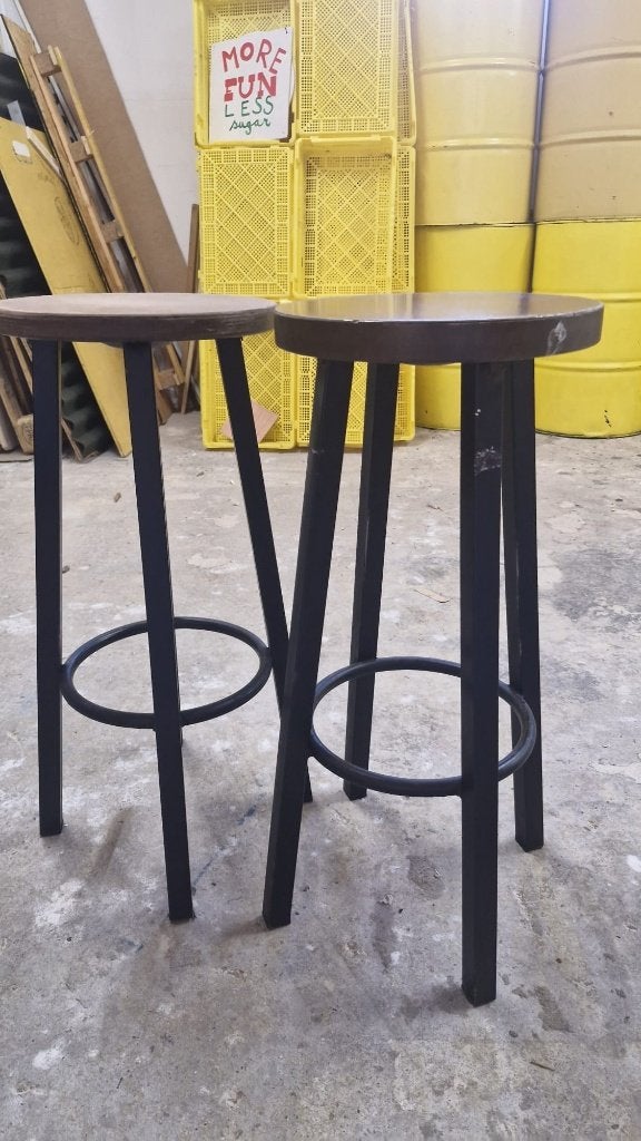barkrukken, Ophalen, Gebruikt, Hout