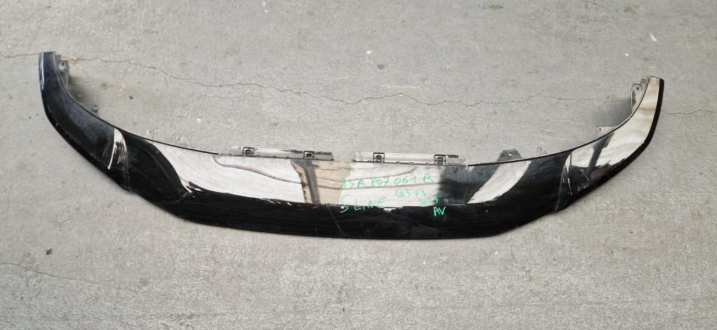 Jupe pare choc avant AUDI Q3 F3 2023 S LINE spoiler sline, Autos : Pièces & Accessoires, Enlèvement, Avant, Audi