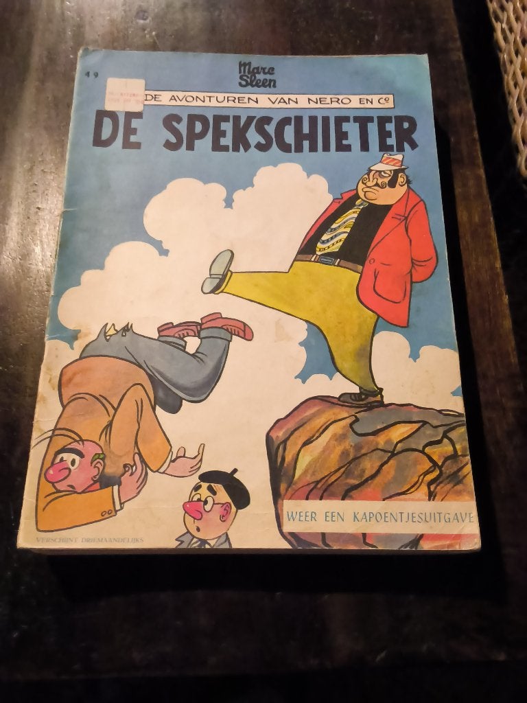 Toplot! 7 oude Nero strips. Uitgeverij Het Volk, Boeken, Gelezen, Marc Sleen, Ophalen of Verzenden, Meerdere stripboeken