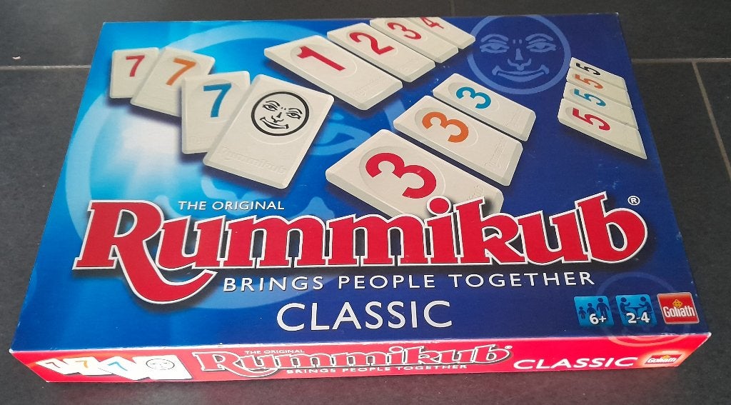 Spel: "RUMMIKUB" - in verpakking, Hobby en Vrije tijd, Een of twee spelers, Ophalen of Verzenden, Nieuw