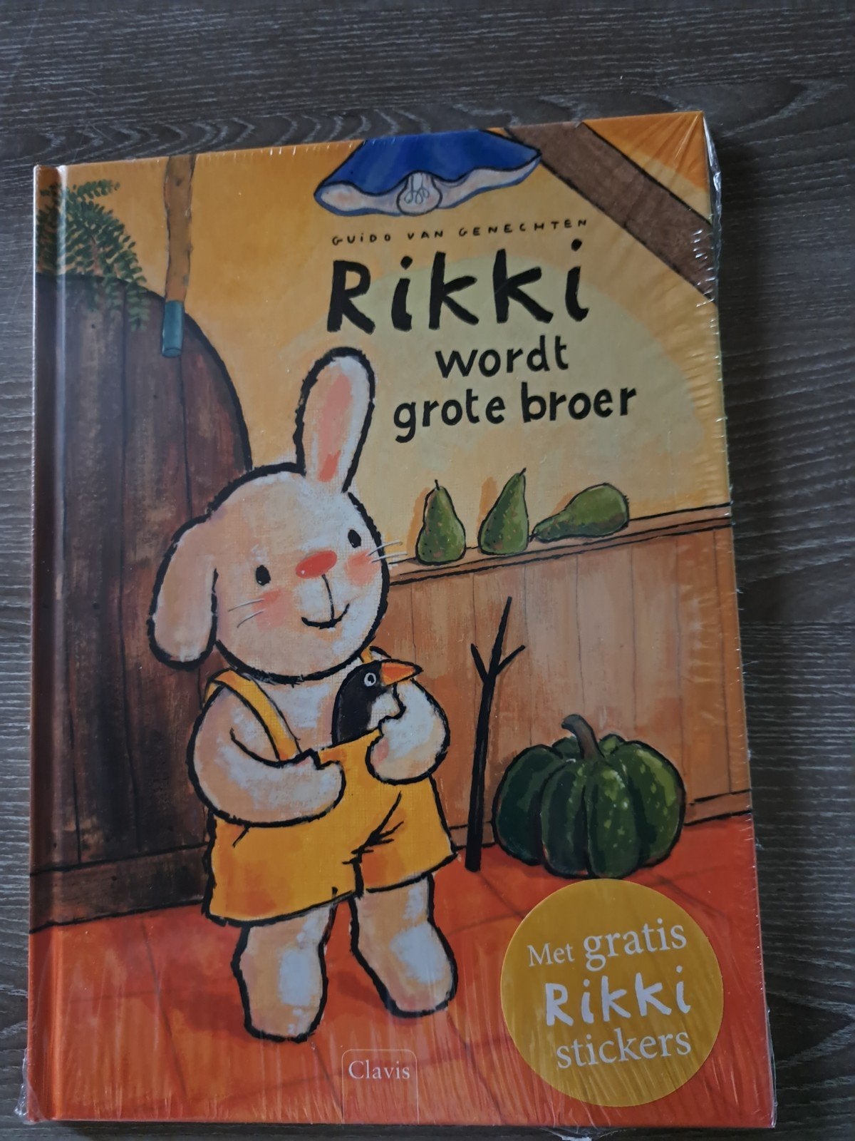 Guido van genechten  - Rikki wordt grote broer nieuw, Boeken, Ophalen