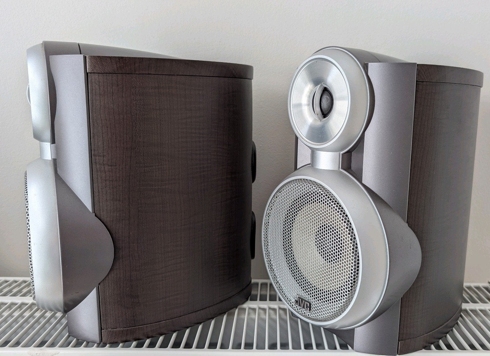 JVC, SP-FSX3 2-weg basreflex luidsprekers, TV, Hi-fi & Vidéo, Moins de 60 watts, Enlèvement ou Envoi, JVC, Bass-reflex
