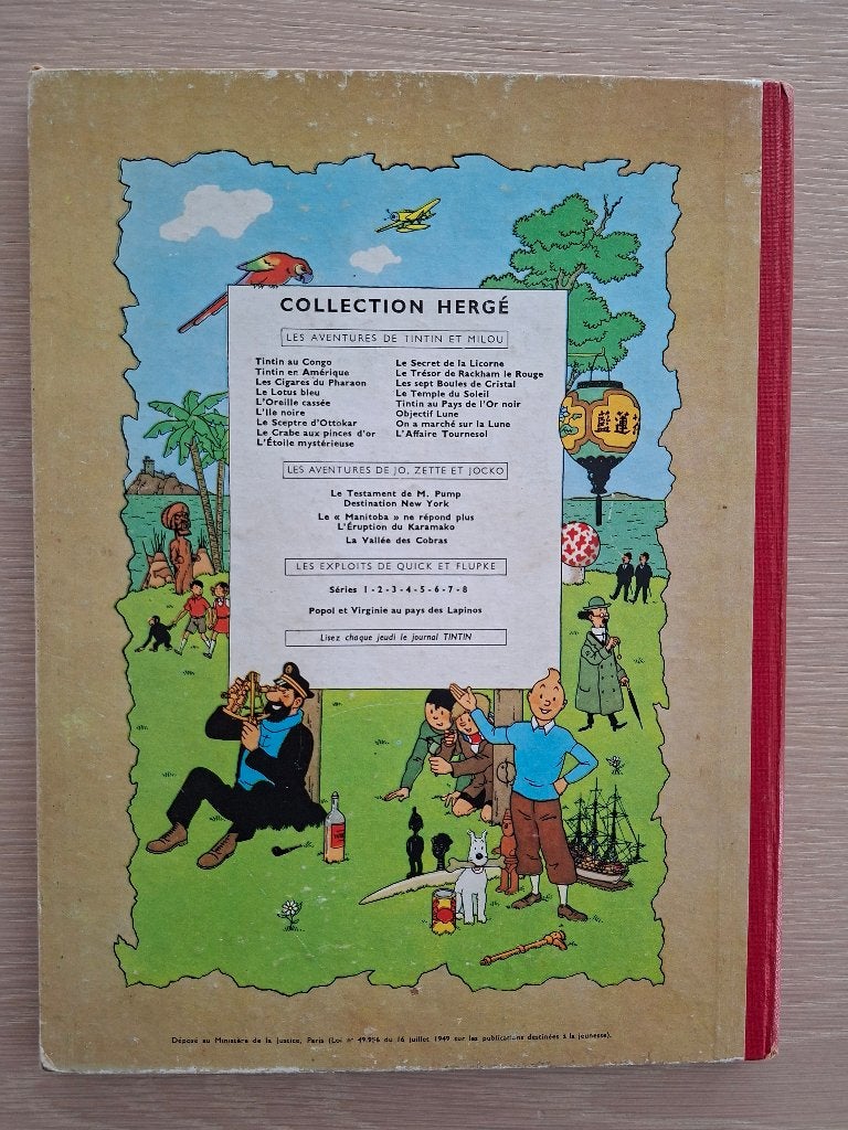 Tintin On a Marché sur la Lune B23 Bis, Boeken, Ophalen of Verzenden, Gelezen