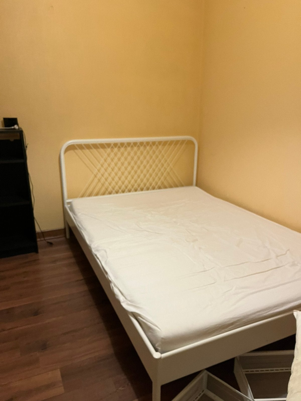 Lit et Matelas, Maison & Meubles, Enlèvement, Blanc, Deux personnes, 140 cm