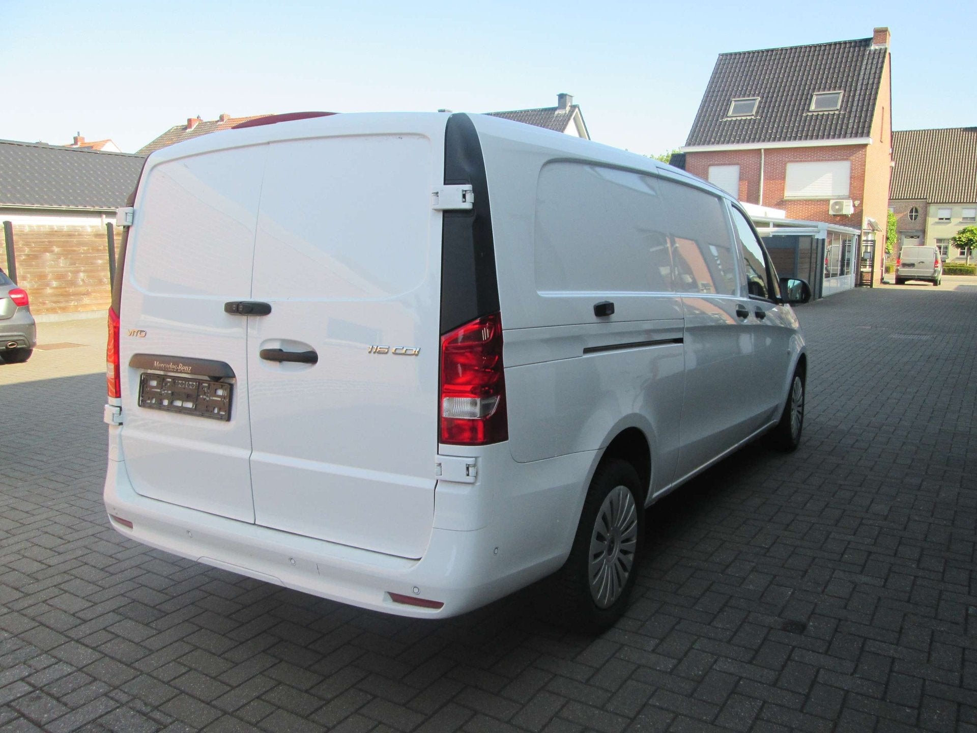 Mercedes-Benz Vito 116 CDI EXTRA LANG AUTOMATIC, Auto's, Mercedes-Benz, Automaat, Stof, Gebruikt, Euro 6