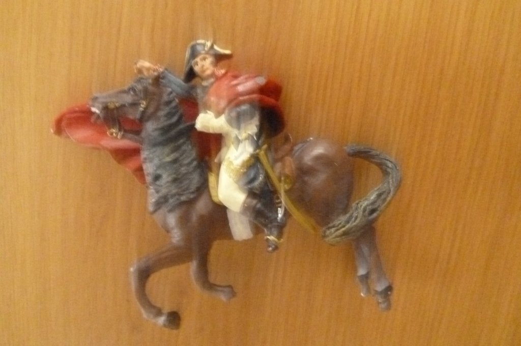 Napoleon à cheval plomb, Collections, Enlèvement ou Envoi, Utilisé, Autres types