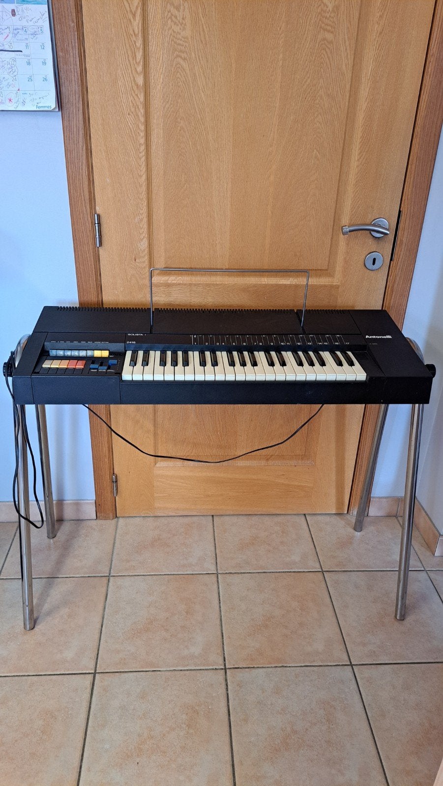 Orgue  électrique vintage  Antonelli Solista 2415, Musique & Instruments, Pianos, Enlèvement