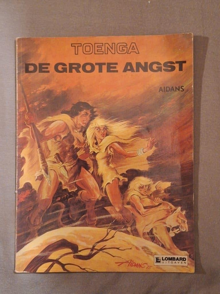 Toenga 4: de grote angst, Boeken, Eén stripboek, Ophalen of Verzenden, Gelezen