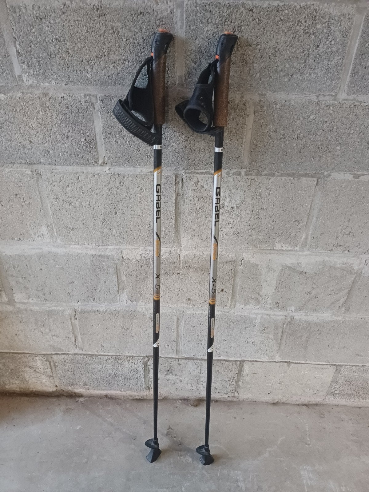 Gabel Stride X-5 Carbon wandelstokken, Divers, Enlèvement, Utilisé