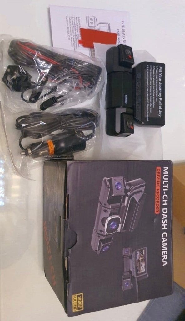 Multi-CH Dashcam (1080P Full HD) – Rijrecorder, Enlèvement ou Envoi, Neuf