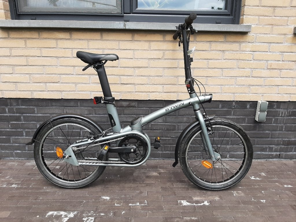 B’TWIN Tilt 700 Aluminium 3v. plooifiets in Topstaat!, Fietsen en Brommers, Fietsen | Vouwfietsen, Zo goed als nieuw, Overige merken