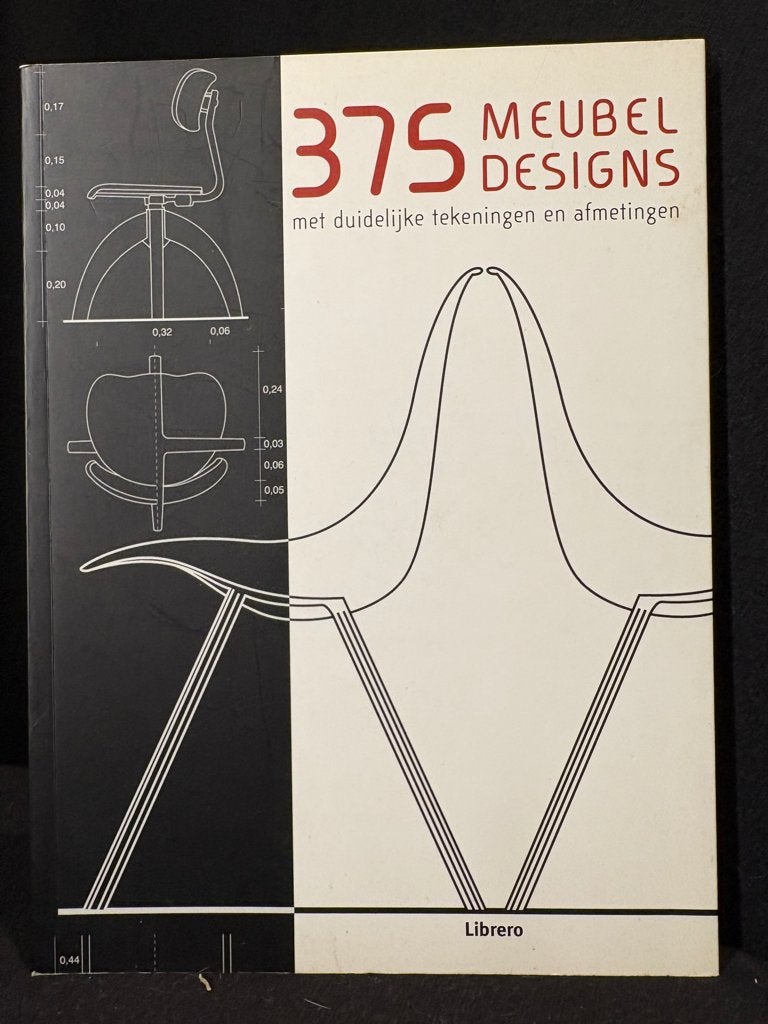 375 Meubel Designs 1995 Nederlandstalig, Boeken, Diverse auteurs, Ophalen of Verzenden, Zo goed als nieuw, Overige onderwerpen