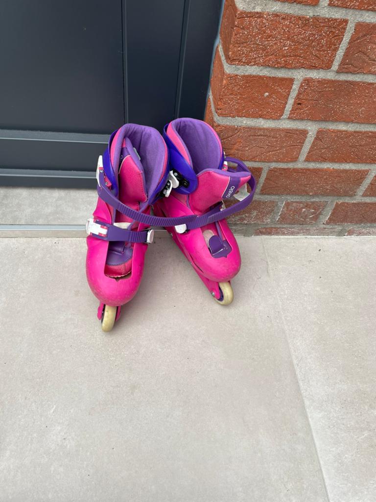 Rolschaatsen, Ophalen, Gebruikt