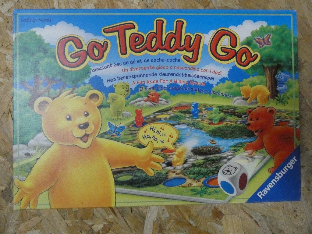 Ravensburger Go Teddy Go gezelschapsspel, Hobby en Vrije tijd, Gezelschapsspellen | Bordspellen, Ophalen of Verzenden, Zo goed als nieuw