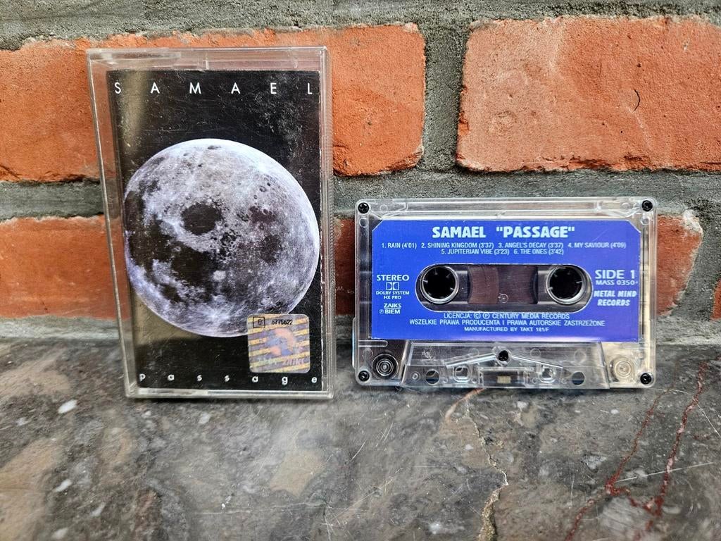Samael – Passage cassette | black metal / industrial | 90s
B, Cd's en Dvd's, Cassettebandjes, Ophalen of Verzenden
