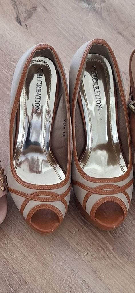 Chaussure, Comme neuf, Brun, Enlèvement, Autres types