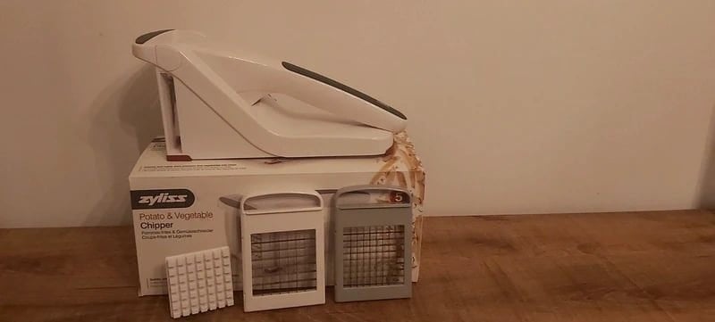 Zyliss friet en groentensnijder, Ophalen, Overige typen, Nieuw, Wit