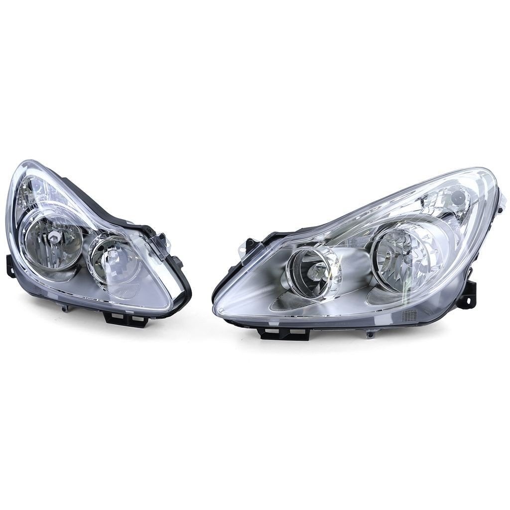 Koplampen Set Links en Rechts H1 H7 Voor Opel Corsa D, Verzenden