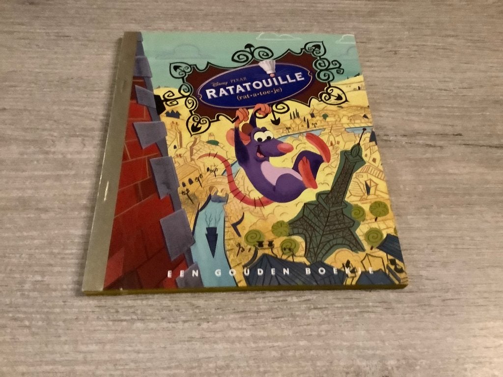 Disney-Pixar Ratatouille gouden voorleesboekje, Boeken, Ophalen of Verzenden, Zo goed als nieuw, Disney-Pixar, Gouden boekje
