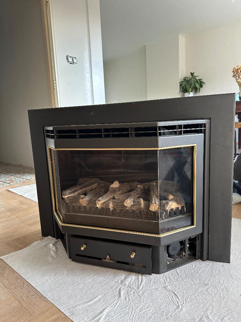 Gaskachel Barbas Panolux 65, Ophalen, Gebruikt, Gas, Inbouw
