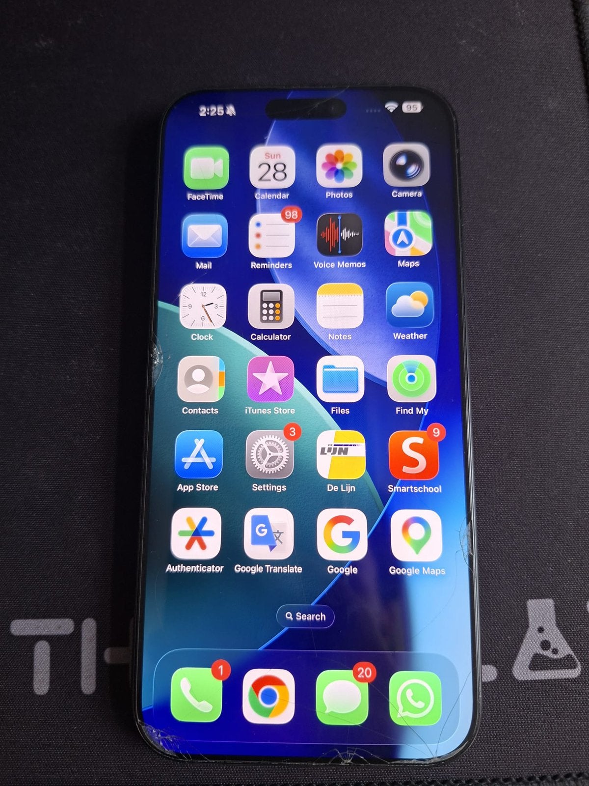 Iphone 16 Pro Max avec garantie, 256 GB, 99 %, IPhone 16 Pro Max, Comme neuf