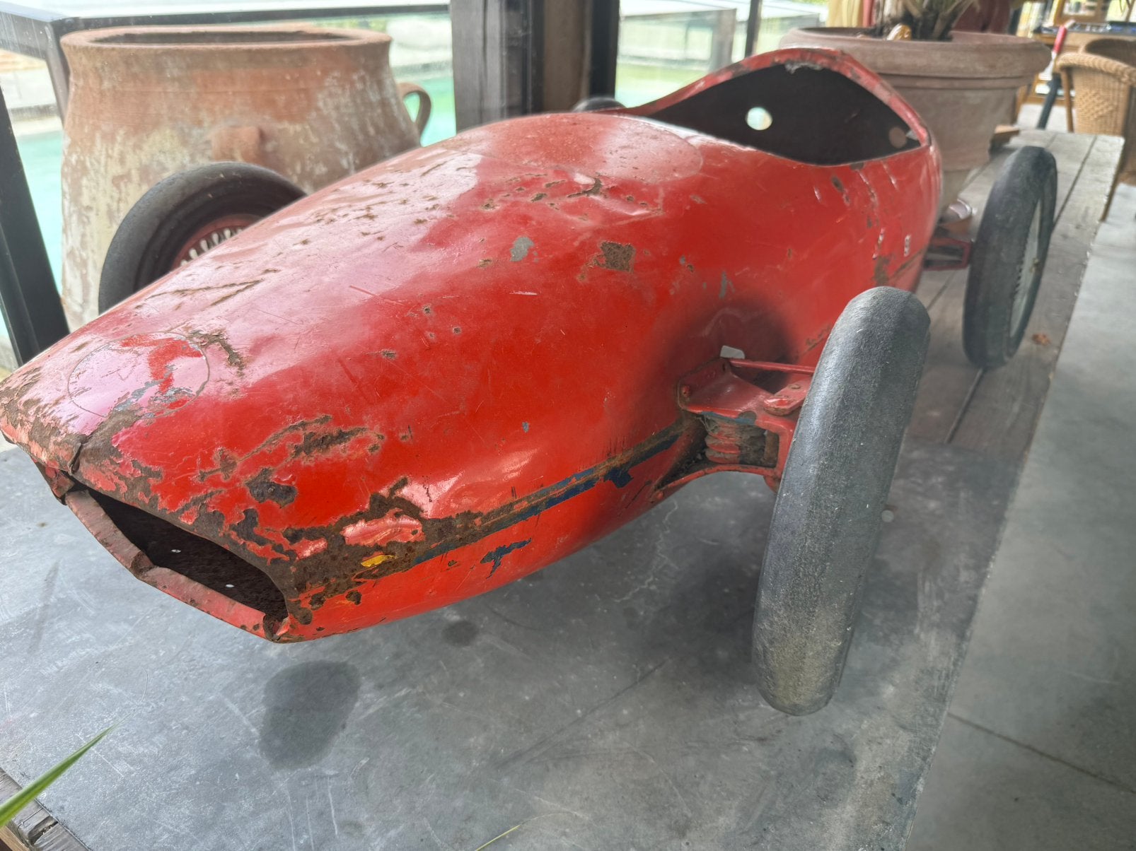 Ferrari Divilaine Midget 1960, Enlèvement