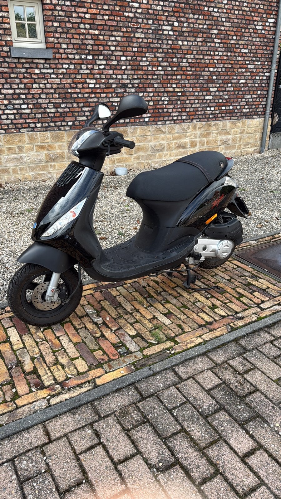 Piaggio Zip - B Klasse - Zwart, Zip, Classe B (45 km/h), Enlèvement, Utilisé