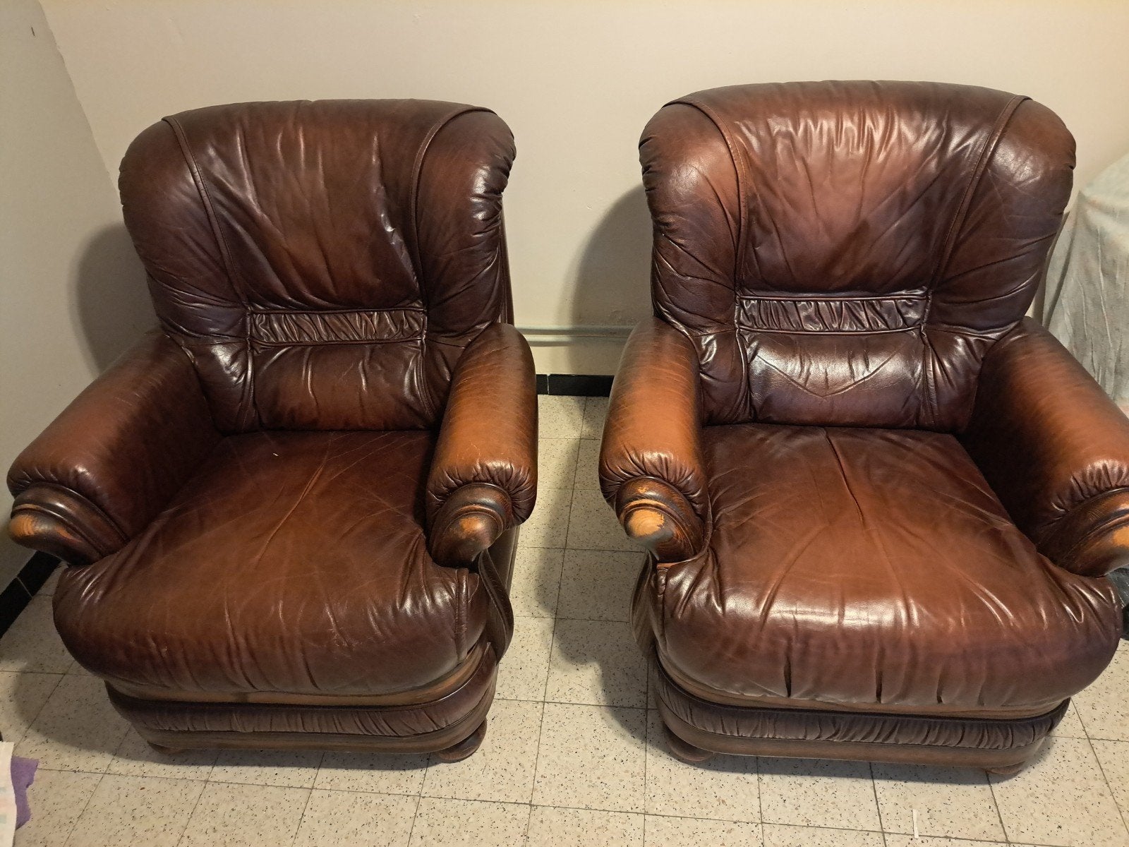 Salon en salontafel, Ophalen
