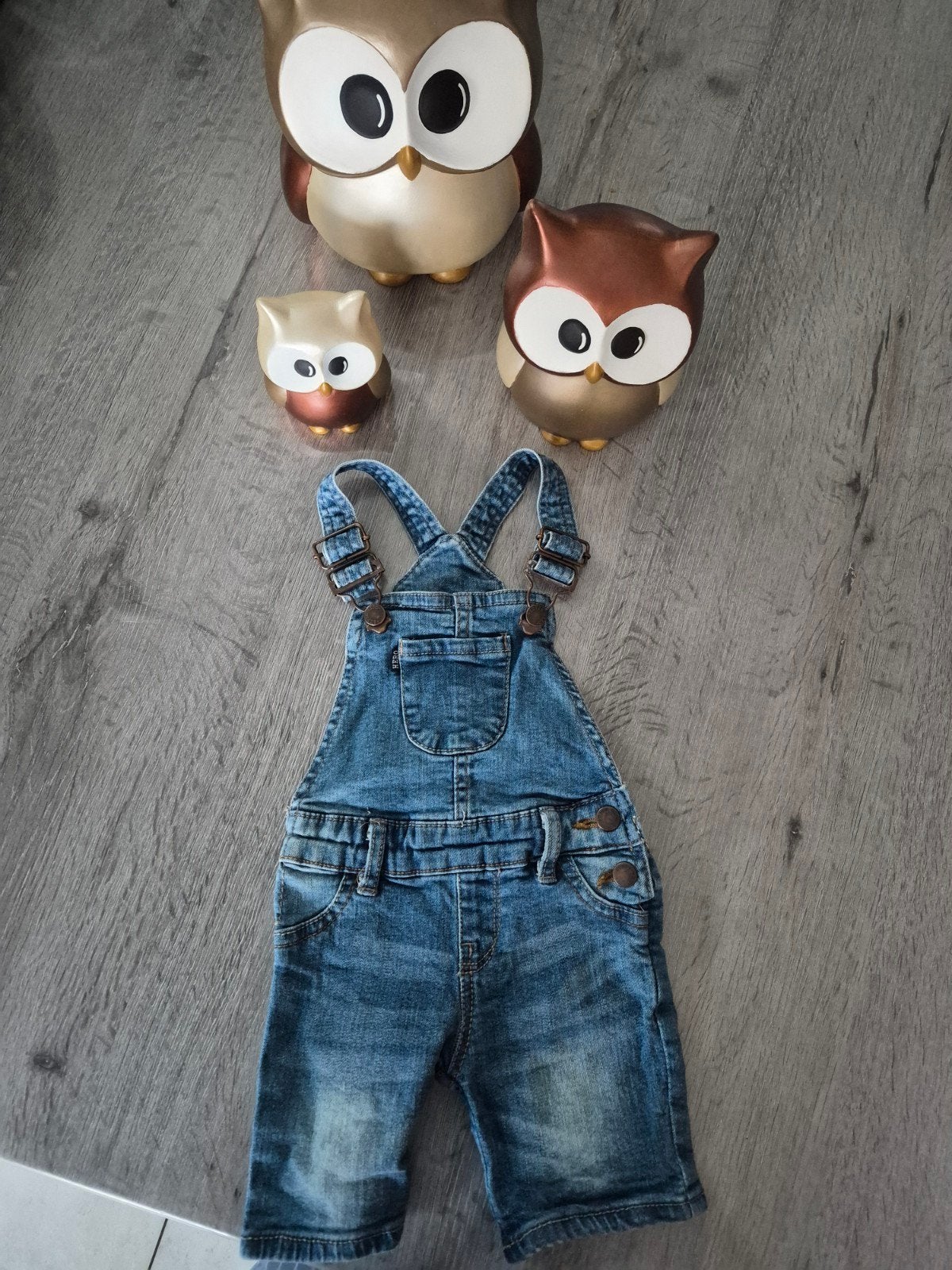 Jeanstuinbroek/jeanssalopette JBC maat 80, Ophalen of Verzenden
