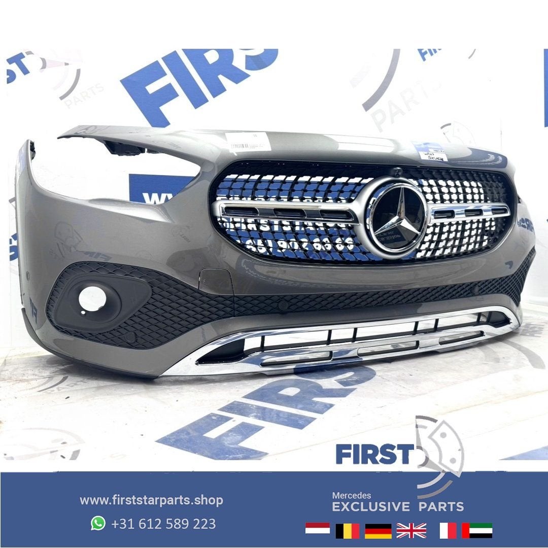 H247 BUMPER GLA A2478803501 VOORBUMPER COMPLEET ZWART WIT GR, Utilisé, -, Avant, -