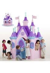 Feber super palace - groot prinsessen kasteel, Enfants & Bébés, Jouets | Extérieur | Cabanes d'enfant, Comme neuf, Synthétique