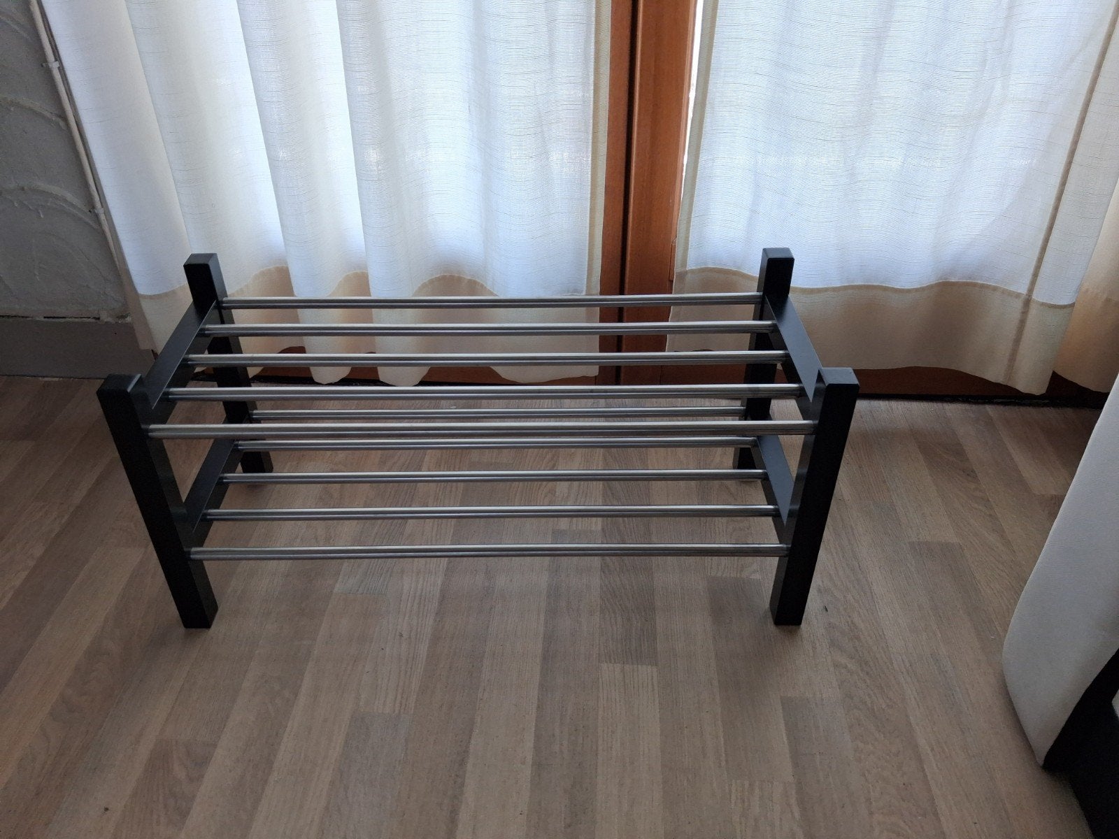 IKEA TJUSIG Schoenenrek – Zwart – In goede staat!, Enlèvement
