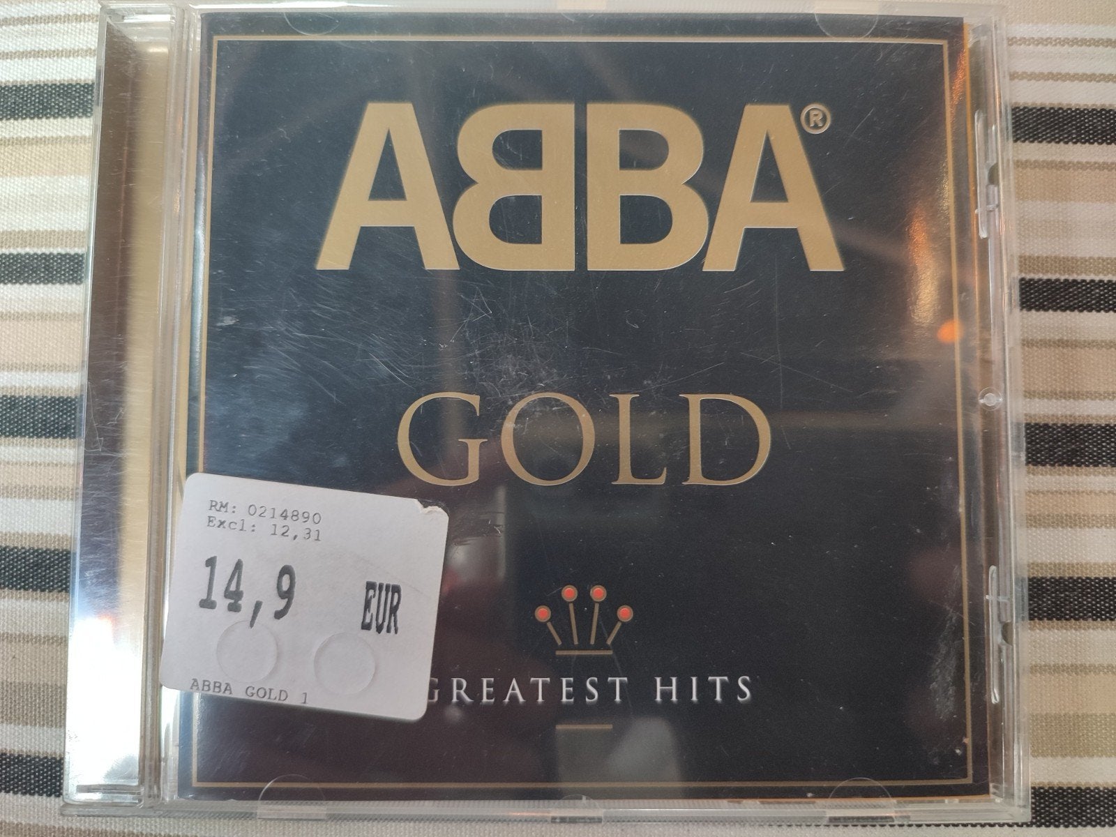 CD : ABBA - GOLD : GREATEST HITS, Cd's en Dvd's, Ophalen of Verzenden, Zo goed als nieuw