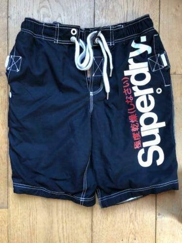 zwembroek superdry smal, nieuwe staat, Ophalen, Blauw, SuperDry, Zwemshort