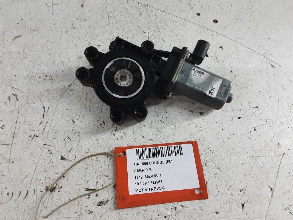 MOTEUR LEVE VITRE ELECTRIQUE AVANT GAUCHE Fiat 500C (312), Mevr. I. Hauben, Utilisé, Fiat, Avant
