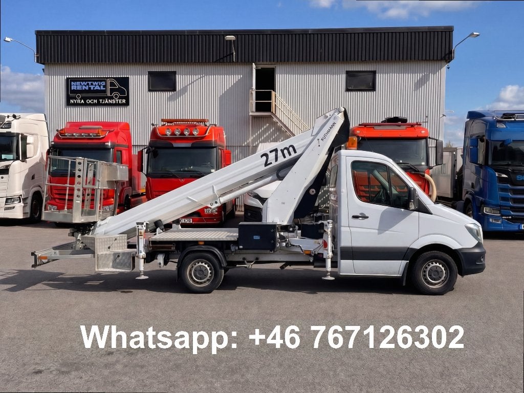 27m autohoogwerker knikarmhoogwerker nacelle Ruthmann TB270, Articles professionnels, Enlèvement ou Envoi