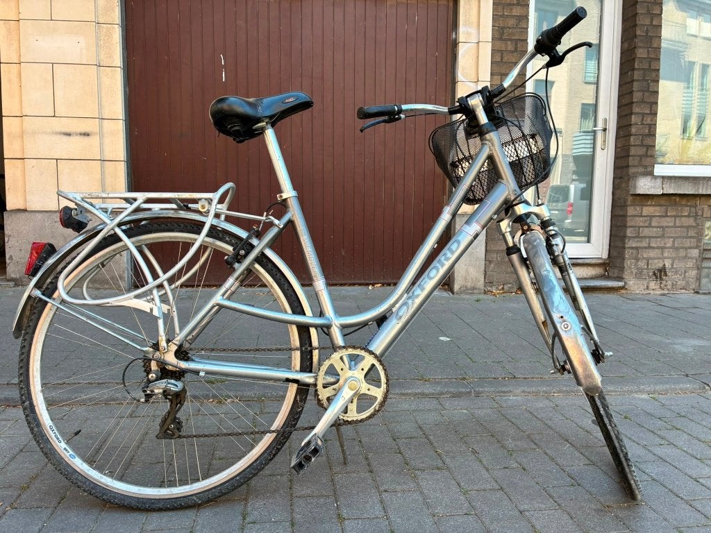 Vélo ville femme, Gebruikt, Velgrem, Versnellingen, 56 cm of meer