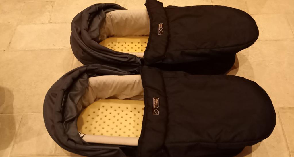 2 reiswiegjes mountain buggy duet, Kinderen en Baby's, Buggy's, Gebruikt, Ophalen